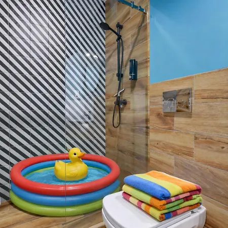 Poddabek Comfort I Z Tarasem Na Dachu, Ogrodkiem, Basenem Zewnetrznym I Wewnetrznym, Sala Zabaw I Animacjami Appartement *