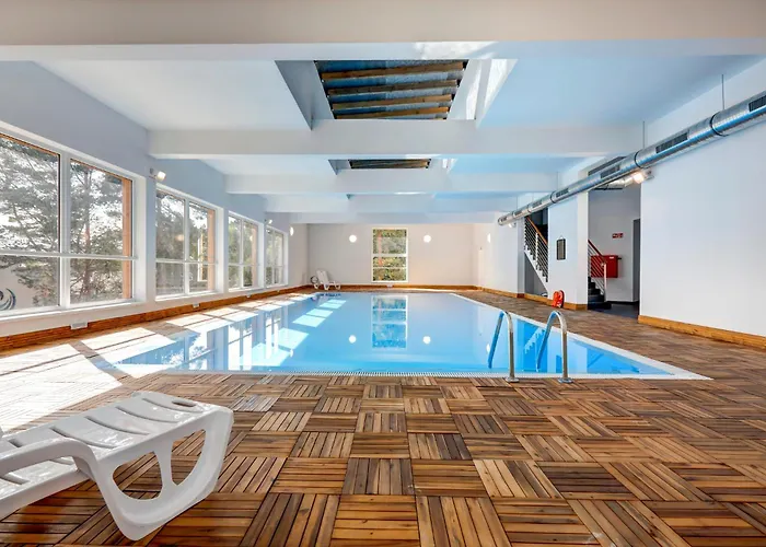 Poddabek Comfort I Z Tarasem Na Dachu, Ogrodkiem, Basenem Zewnetrznym I Wewnetrznym, Sala Zabaw I Animacjami Апартаменты